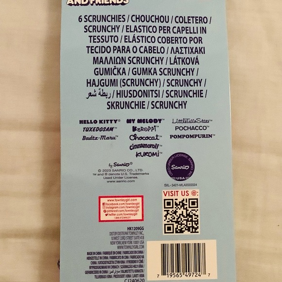 Hello Kitty & Friends 6 Hair Ties - Picture 2 of 4